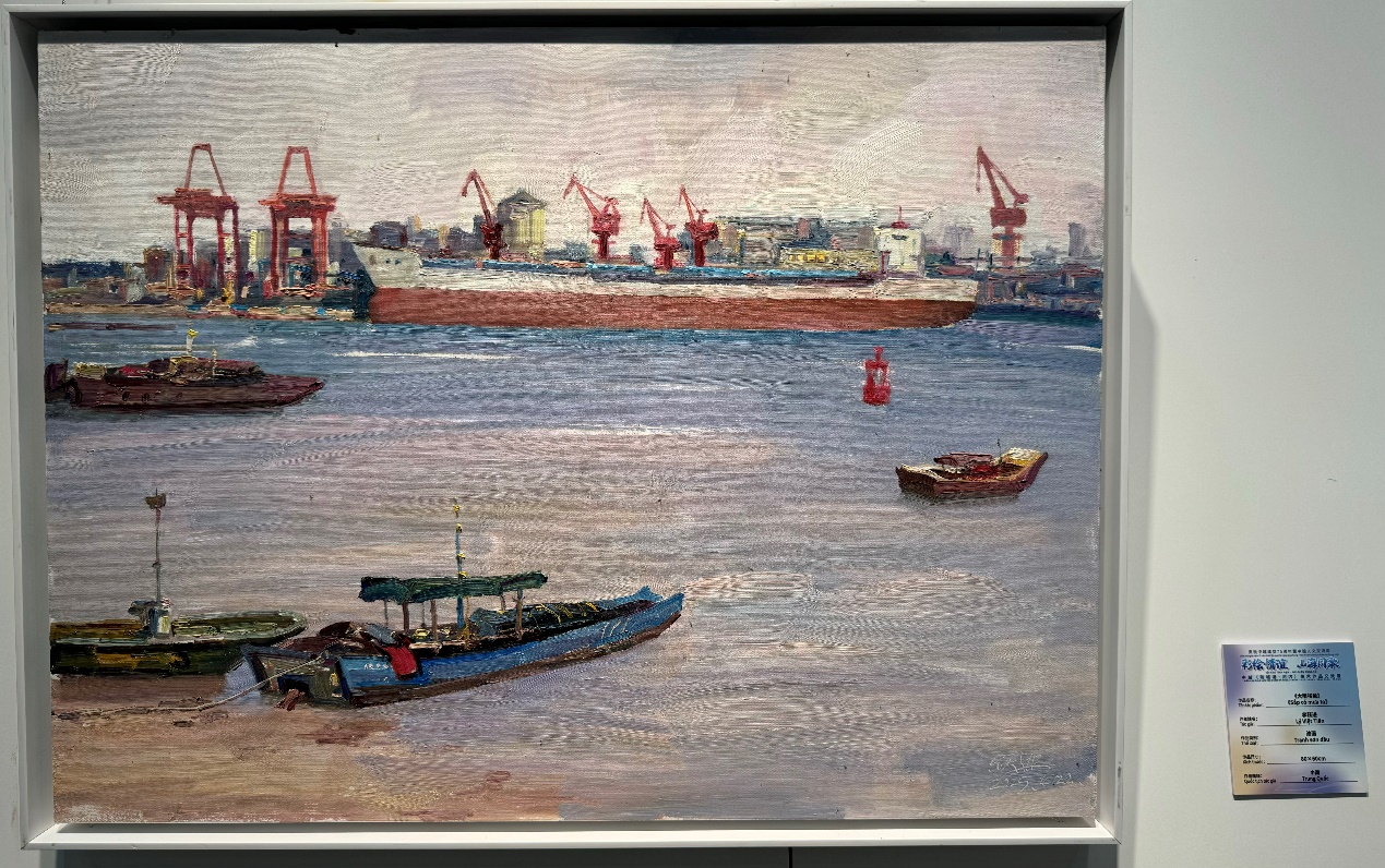 中越（防城港·河内）美术作品交流展在南宁开展_fororder_3