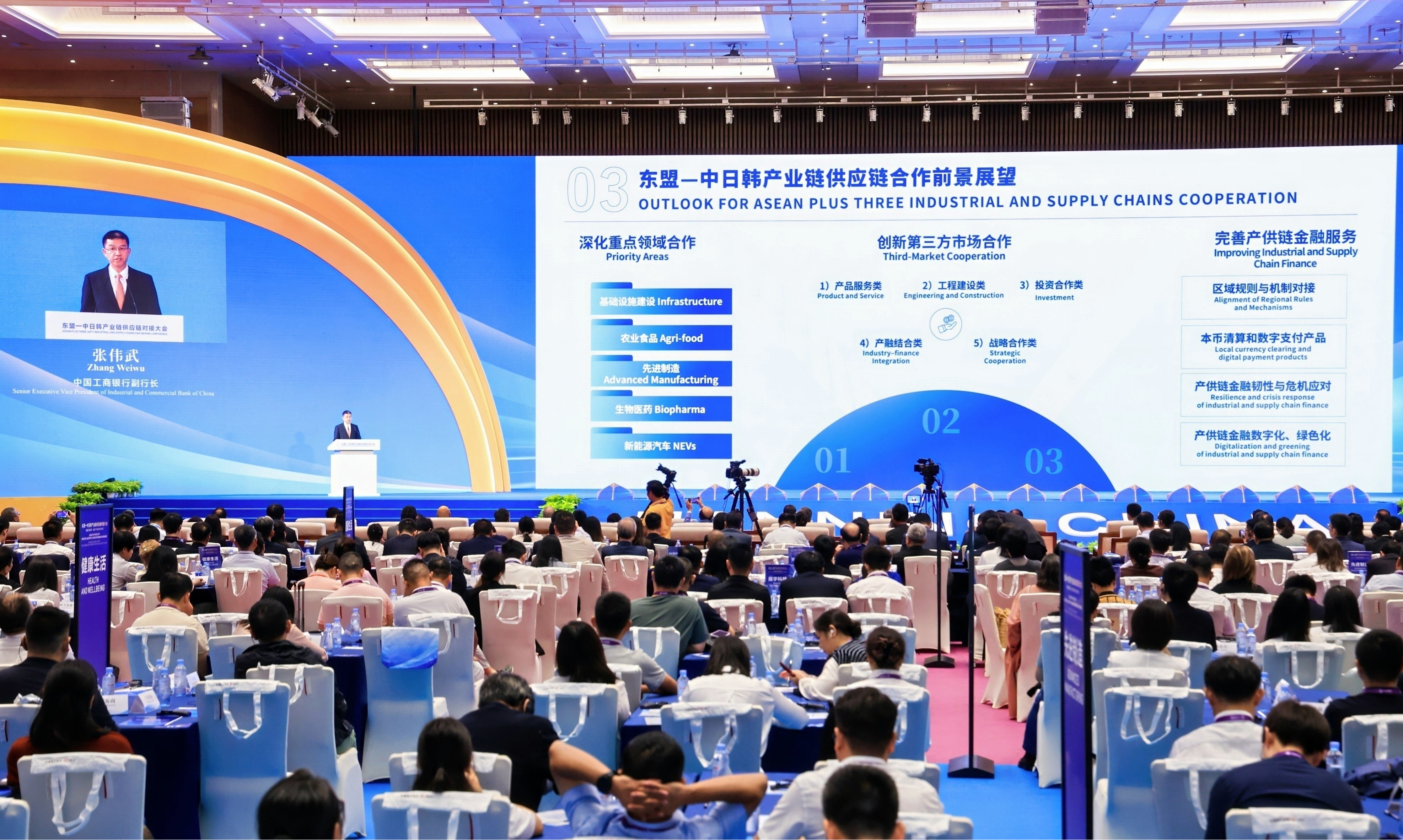 东盟—中日韩产业链供应链对接大会在广西南宁举行_fororder_图片2