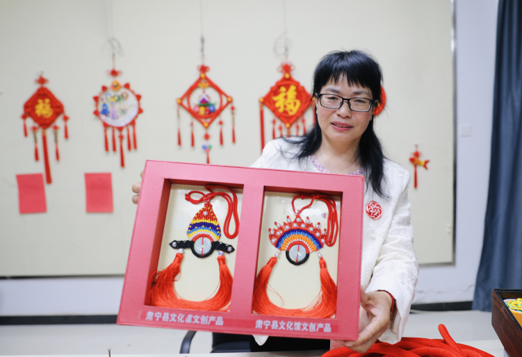 于慧娟：以绳为笔 编织千年文化传承_fororder_于慧娟：以绳为笔 编织千年文化传承1