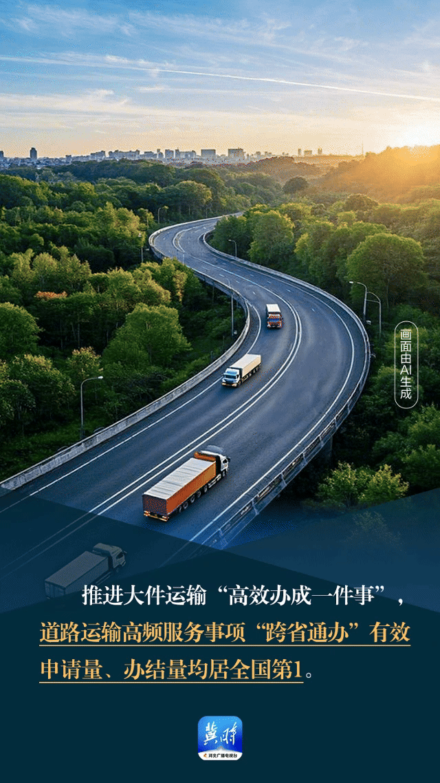 AI海报&middot;数说&ldquo;十四五&rdquo;河北答卷丨&ldquo;第一&rdquo;&ldquo;首个&rdquo; 写满答卷！加快建设交通强省，河北亮出硬核数据