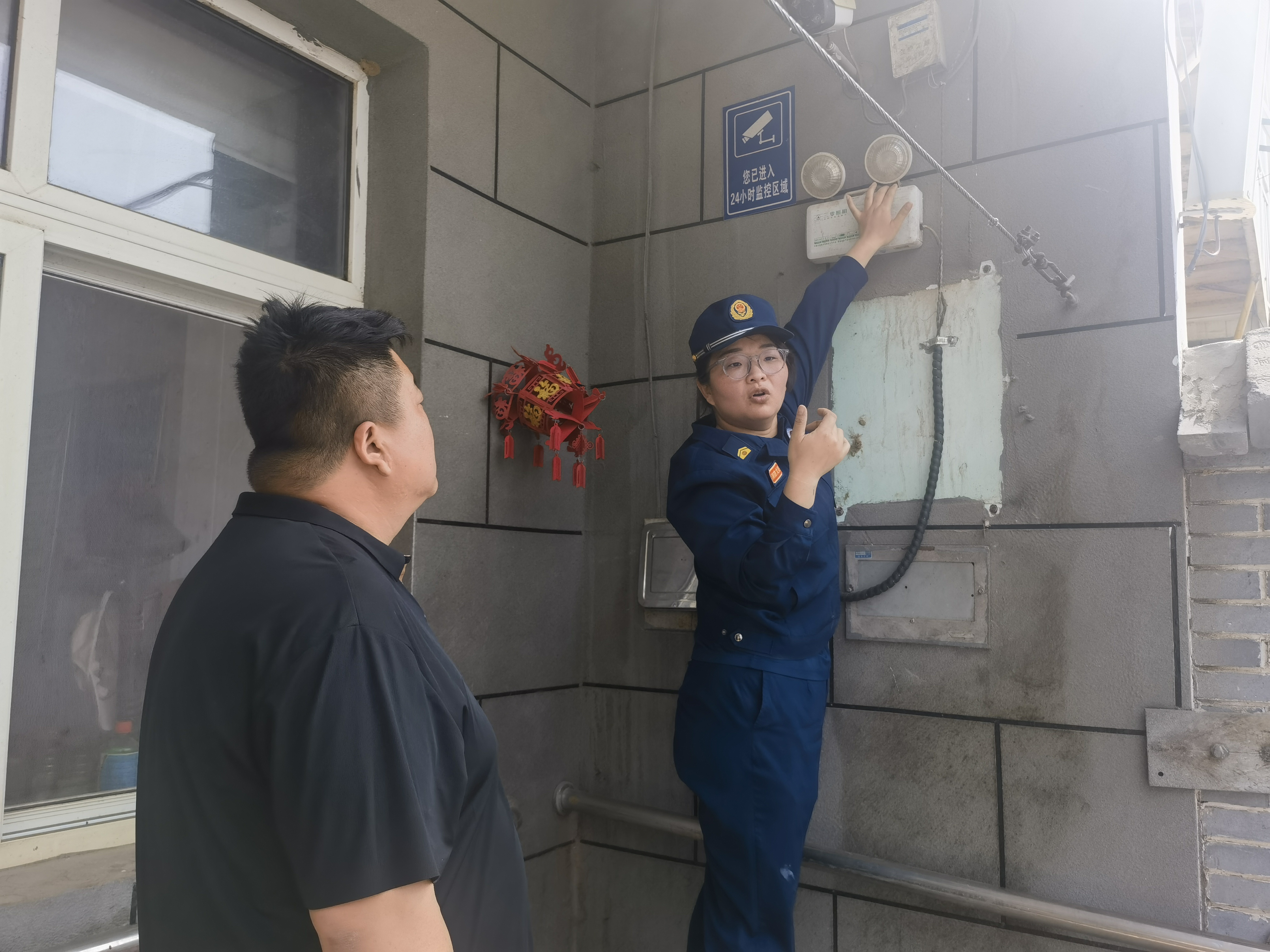 保定博野：消防培训进养老机构 筑牢安全“防火墙_fororder_4