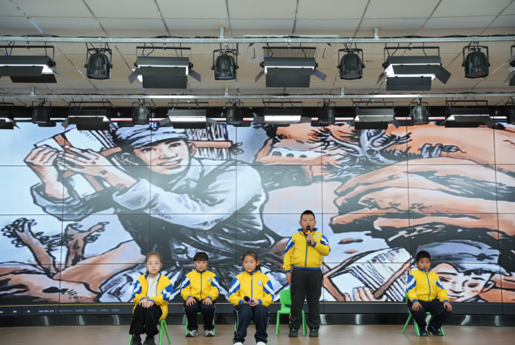 沧州南大港：剧说课本事 少年爱国心_fororder_图片3