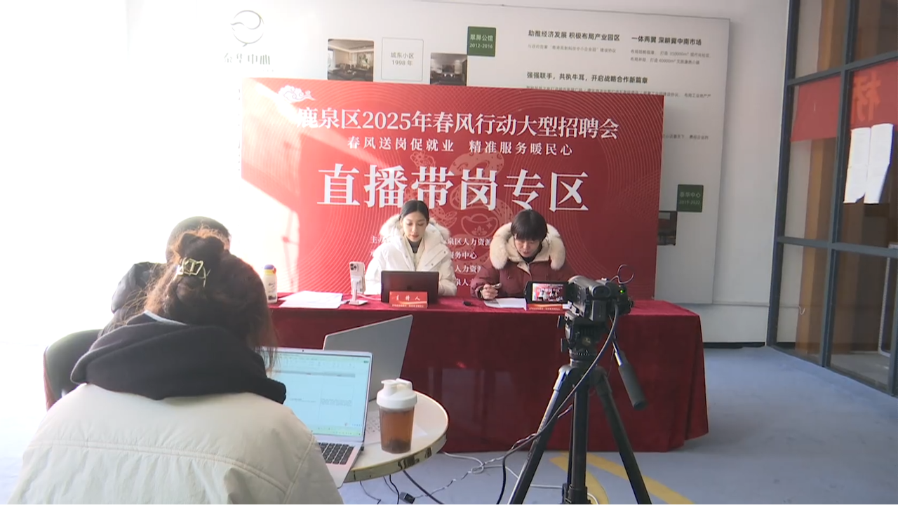 石家庄市鹿泉区：春风送岗促就业 精准服务暖民心