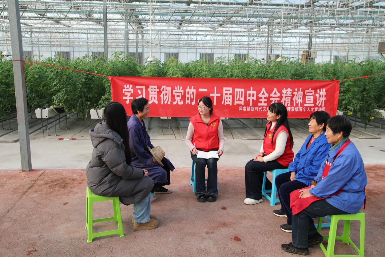 河北肃宁：青年宣讲员把四中全会精神送到基层“家门口”_fororder_image001