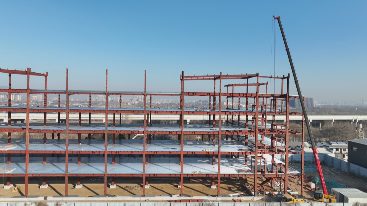 石家庄市鹿泉区：象泉生物科技项目加速建设 助力打造特色产业集群_fororder_图片 1