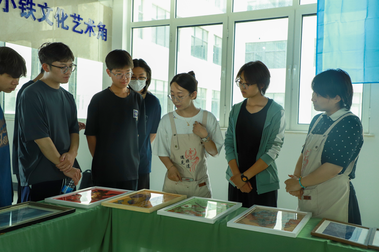 指尖非遗  匠心传承——石家庄铁路职业技术学院举办非遗文化体验活动_fororder_图片2