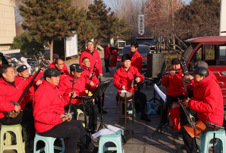 迎新添年味 文化助振兴 蠡县网络书画活动点亮群众生活_fororder_0001