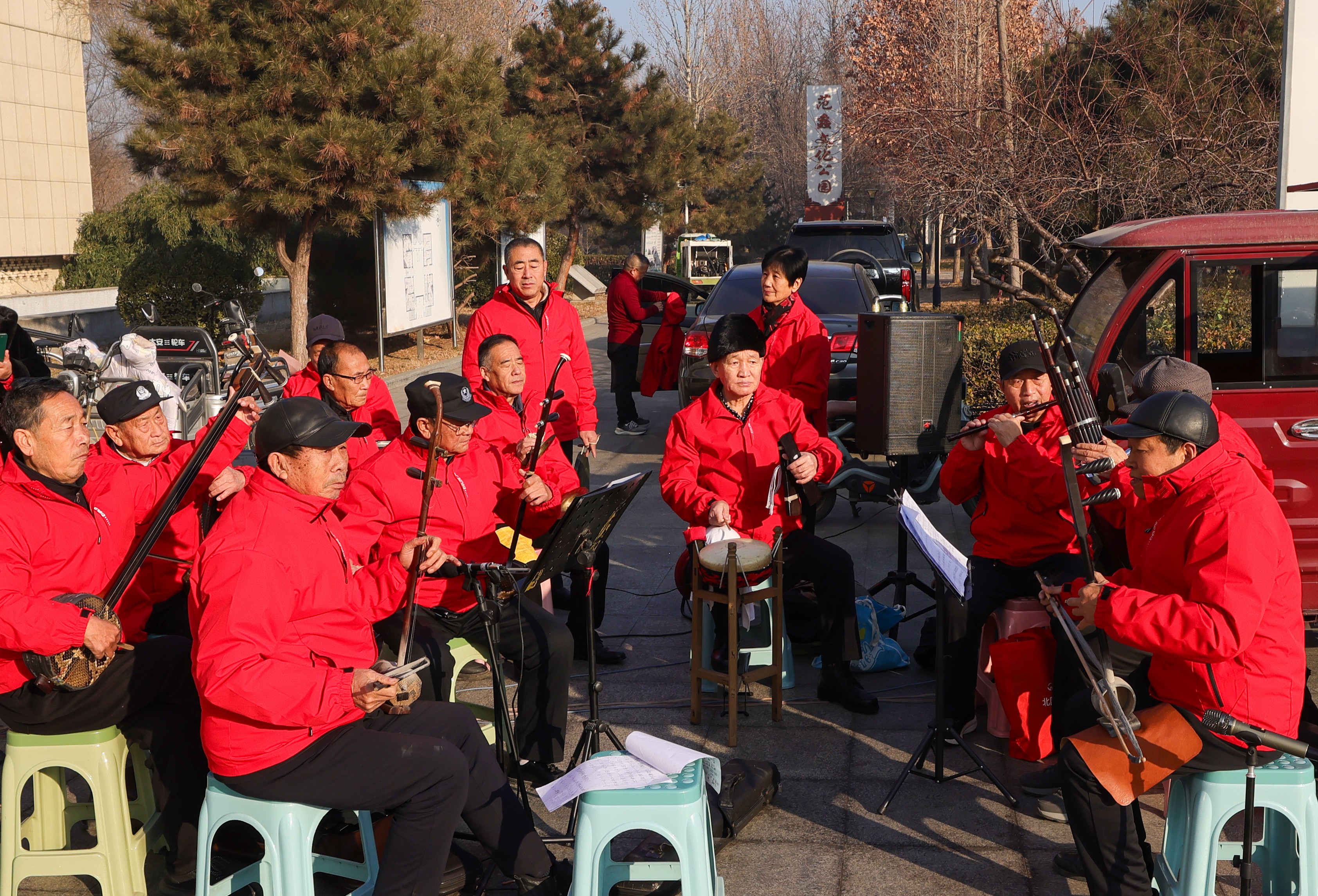 迎新添年味 文化助振兴 蠡县网络书画活动点亮群众生活_fororder_0001