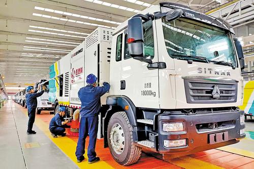 石煤机元旦过后连拿6单，新能源环卫车成市场新宠 订单赶着生产跑 企业干劲拉满了