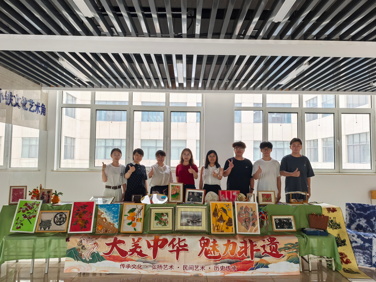 指尖非遗  匠心传承——石家庄铁路职业技术学院举办非遗文化体验活动_fororder_图片1