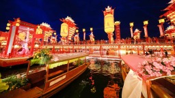 唐山市河头老街点亮夏日夜生活