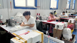 河北盐山：闲置土地“活”起来 巧手妇女“富”起来