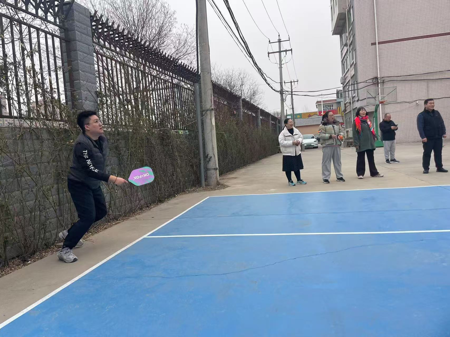 图片默认标题_fororder_匹克球比赛现场 摄影 冯凡