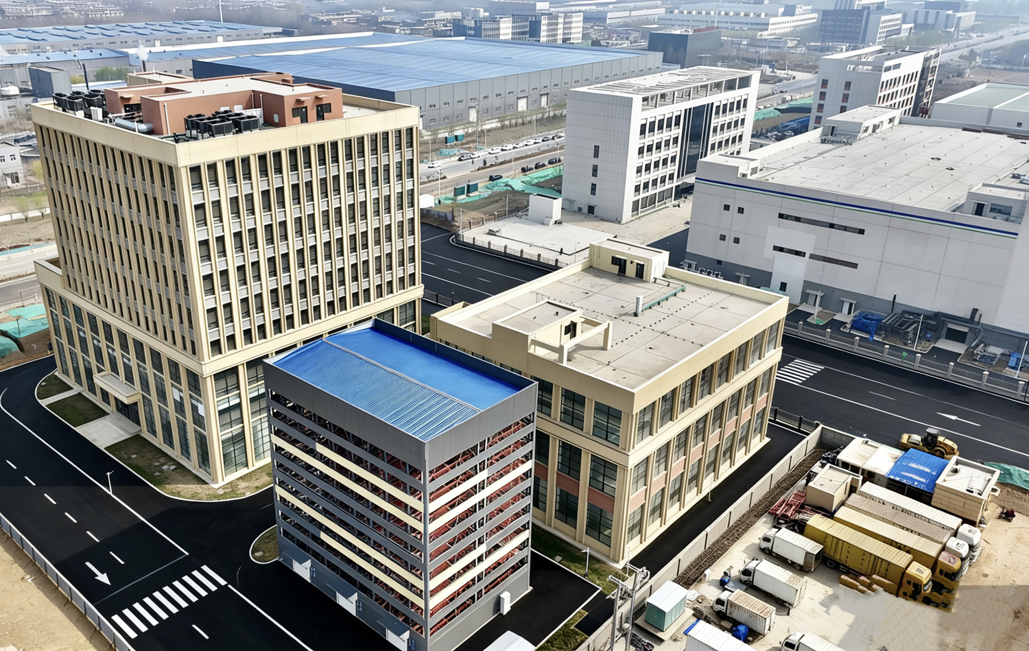 保定市满城区：数字医疗添新翼 健康满城再赋能_fororder_满城经济开发区基础设施改造提升一期创新成果转化中心 摄影 张晗