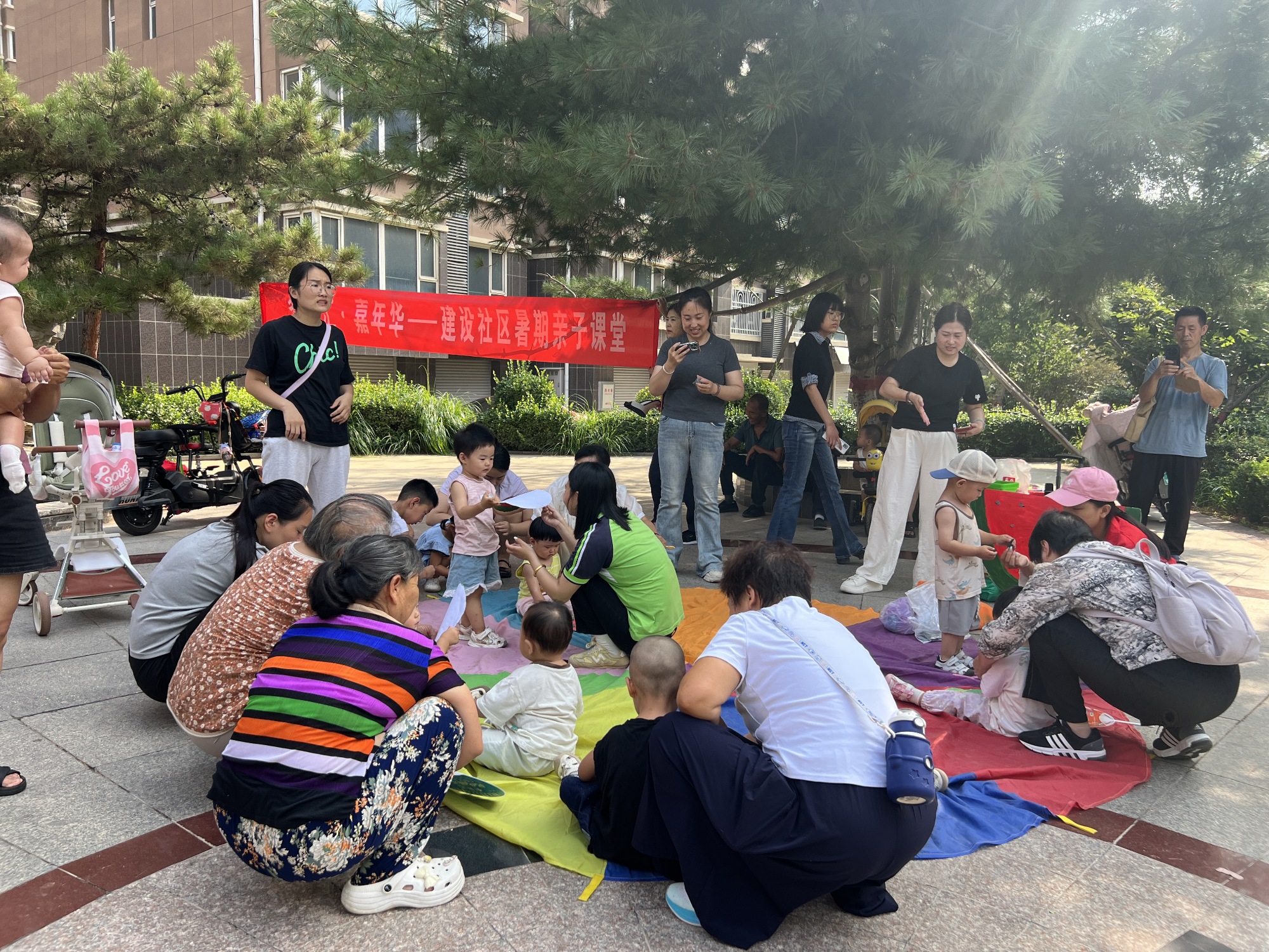 图片默认标题_fororder_“多彩绘•嘉年华”暑期亲子活动现场 摄影 黄文敬