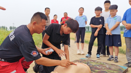 河北盐山：暑期安全宣教不松懈 实操演练筑防线