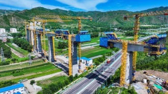 太锡铁路河北段建设稳步推进
