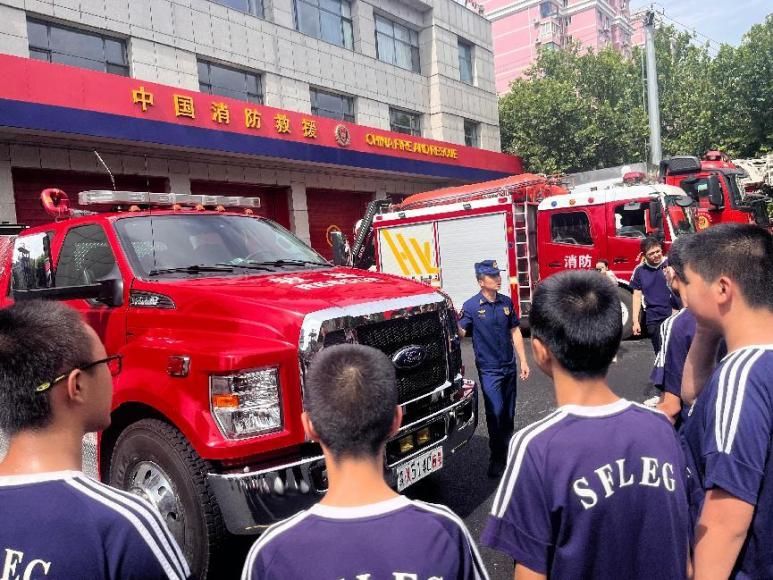 “蒲公英”播撒平安种子：石外学子消防站亲历记 致敬‘逆行’的守护_fororder_图片5