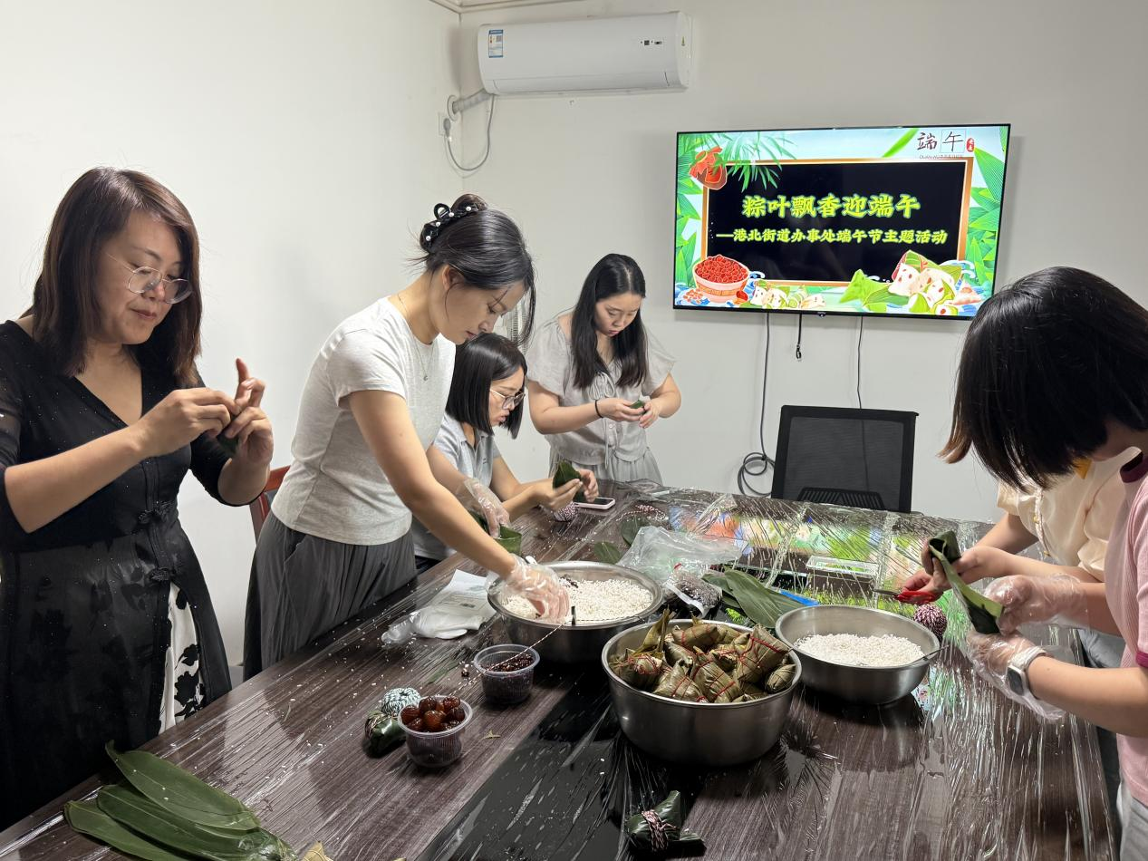 粽香情浓满城芳 多彩活动传文明---河北沧州南大港举办庆端午系列活动_fororder_图片 1