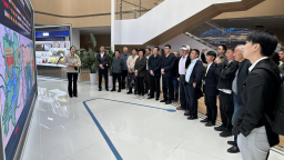 “一带一路”华商代表一行走进雄安新区