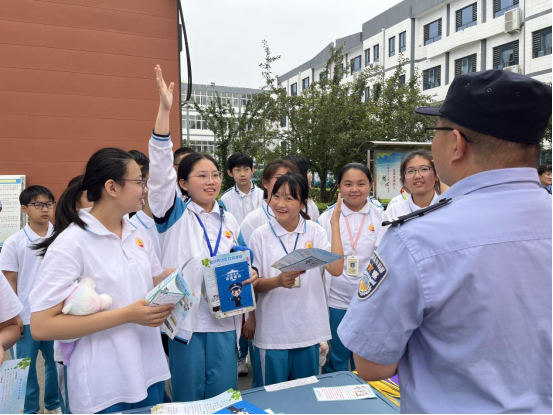 河北高阳：青春无毒 守护成长_fororder_河北高阳禁毒进校园264