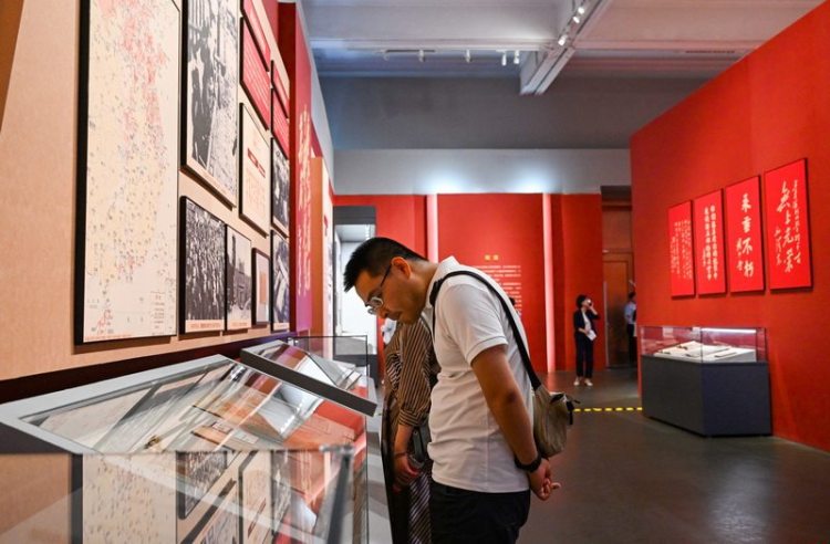 “山河永固——晋冀鲁豫抗日根据地革命文物展”开展