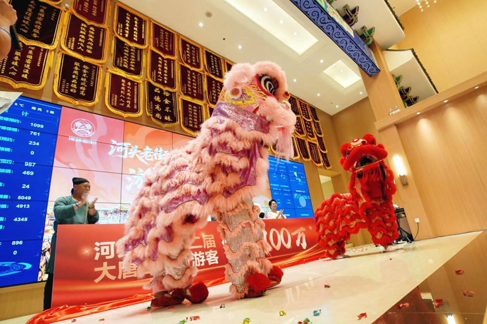河北丰南：河头老街“大唐百戏节”游客破百万_fororder_2