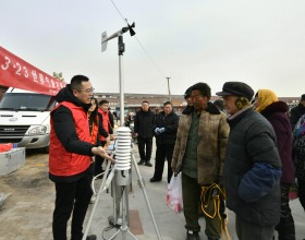 河北迁安：气象防灾减灾知识“赶大集”