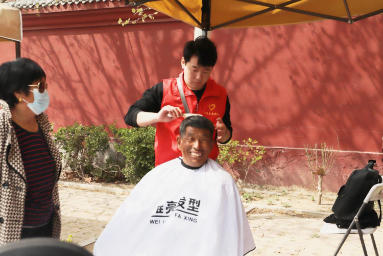 河北青县：志愿大集“开市” 文明实践“升温_fororder_图片5