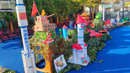 红色印记·童心筑梦——南大港第一幼儿园举办红色主题绘画手工作品展