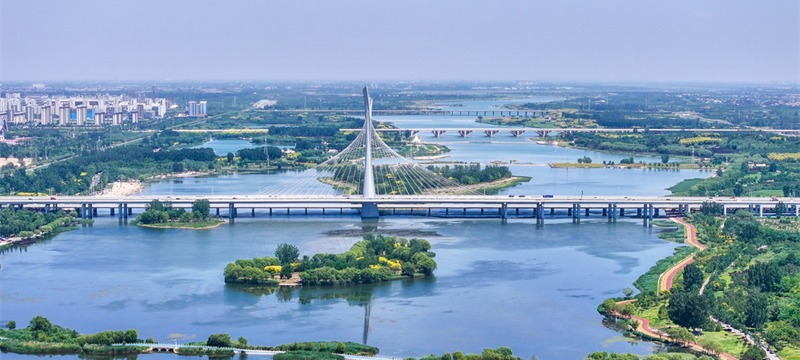 滹沱河畔夏意浓