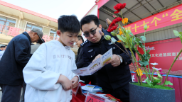 河北孟村：开展防灾减灾知识宣传活动
