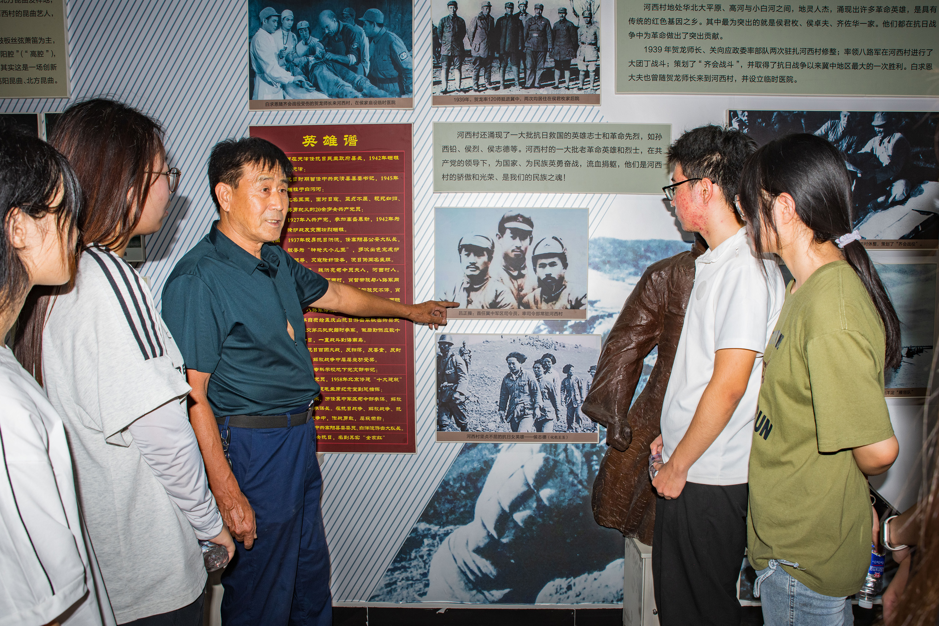 河北高阳：返乡大学生暑期实践 近距离感知家乡发展_fororder_图片2