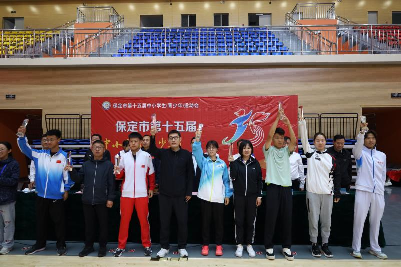 保定市第十五届中小学生(青少年)运动会阜平县职教中心闭幕_fororder_图片3