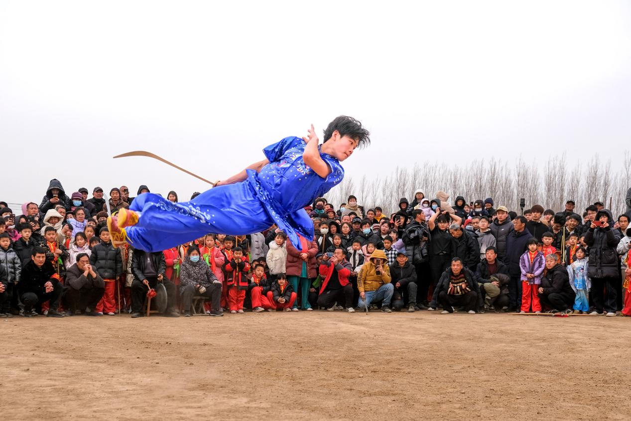 河北高阳：以武会友贺新春
