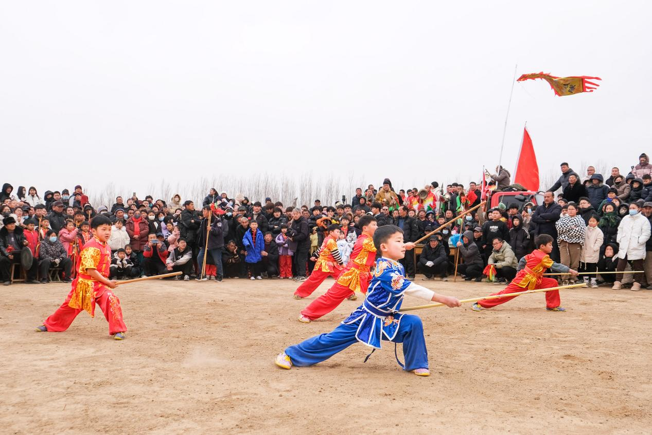 河北高阳：以武会友贺新春