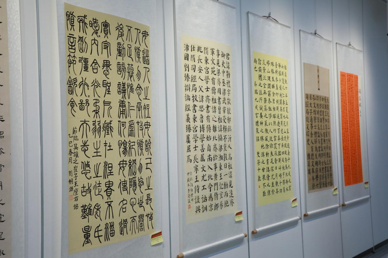 保定市妇女儿童书法临帖展徐水区巡展开幕_fororder_保定市妇女儿童书法临帖展徐水区巡展开幕2