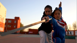 河北孟村：武术冠军进校园 点燃青少年体育强国梦‌