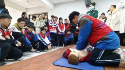 保定市满城区：急救知识进校园 安全护航助成长