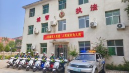 河北阜平：规范文明执法为优化城市环境护航