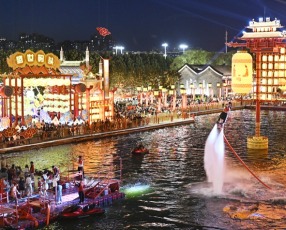 河头老街夜璀璨