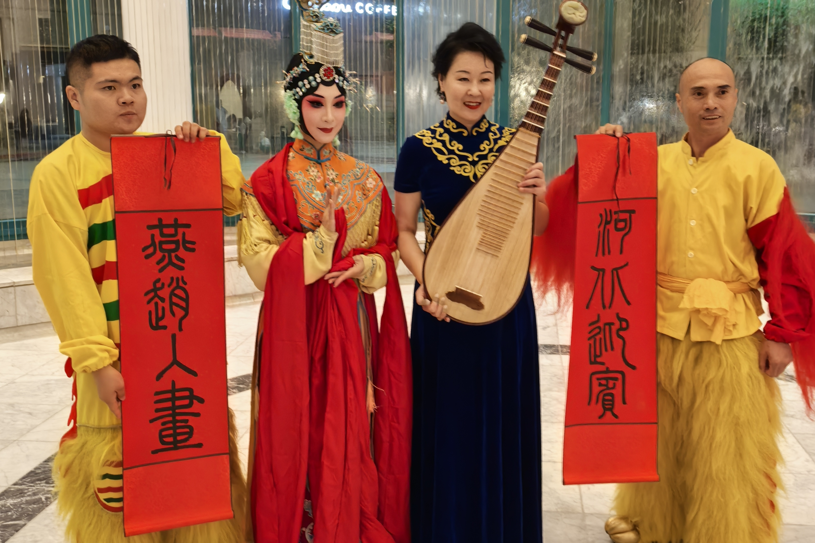 保定徐水：国家级非遗徐水舞狮亮相沙特文旅交流活动_fororder_图片3
