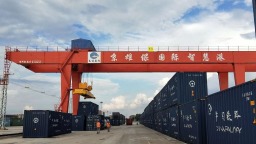 保定海铁联运新通道累计发运货物5200吨