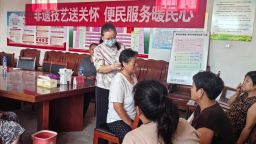 河北海兴：非遗技艺送关怀 便民服务暖民心