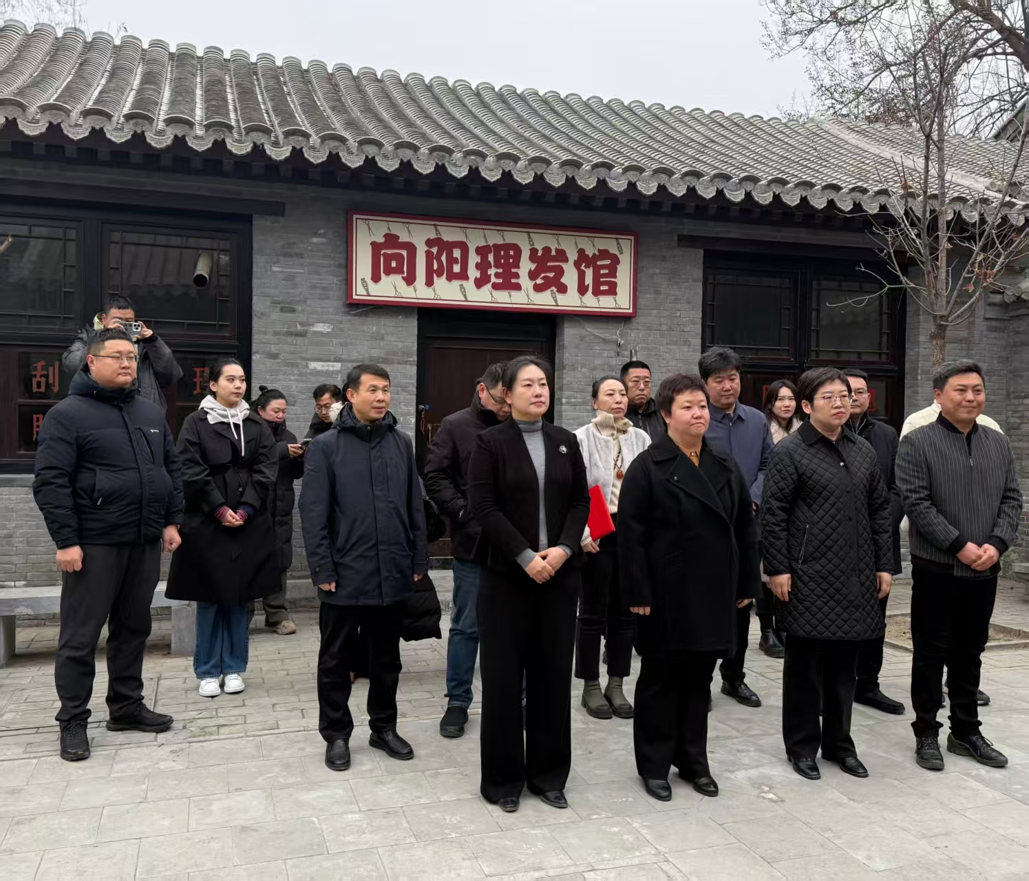 古巷新韵 影映未来 裕华路街道菊胡同街区“保定市优质影视取景基地”挂牌_fororder_3945db3e86763aa0be4b58e51ed396fb