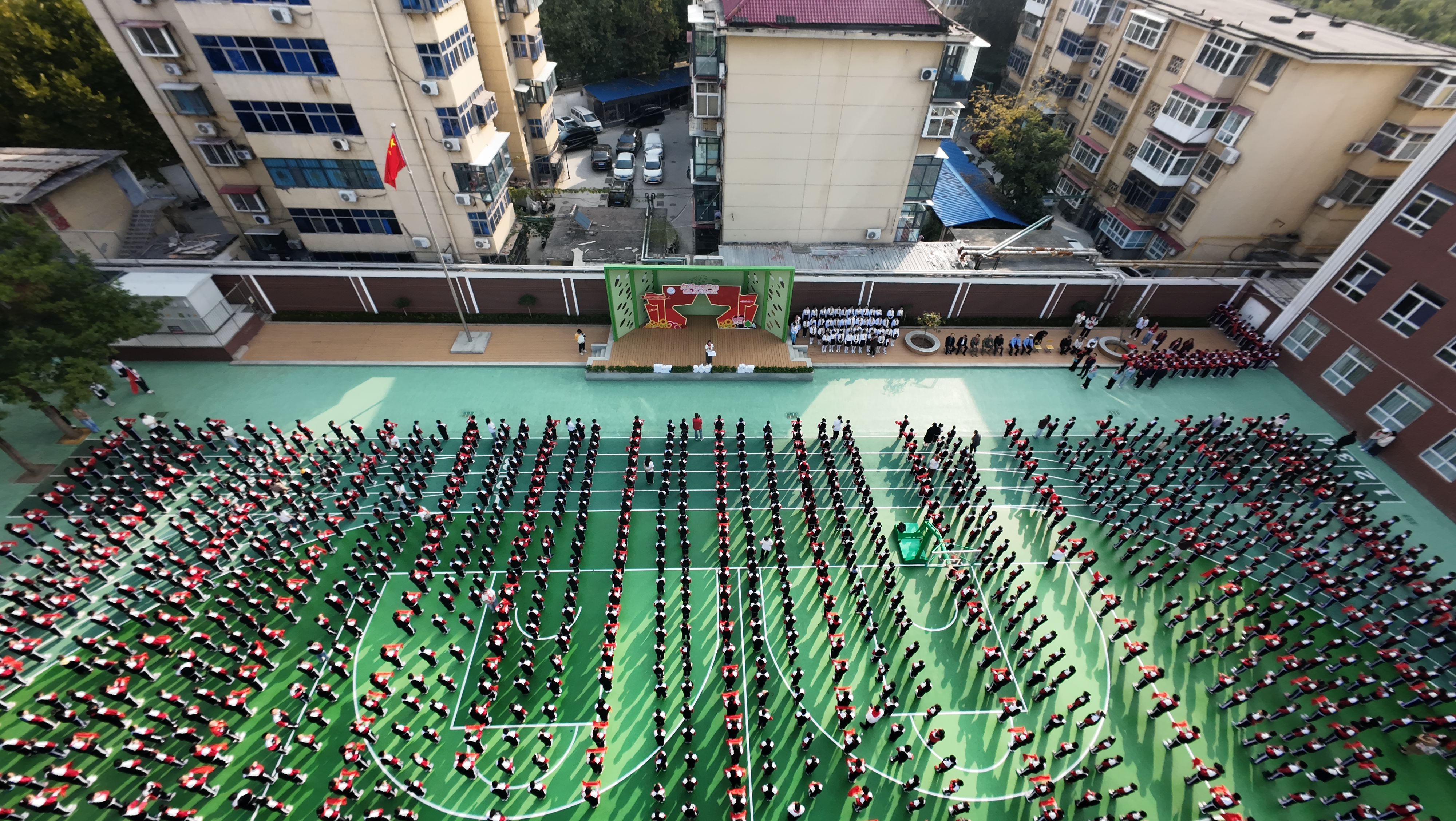 石家庄市草场街小学教育集团举行2024年新队员入队仪式