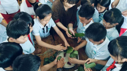 河北泊头：粽叶飘香舞龙欢 校园端午活动传承千年民俗魅力