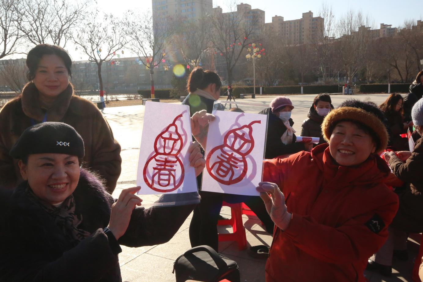 河北高阳：红纸剪春韵 非遗贺新春_fororder_图片 3