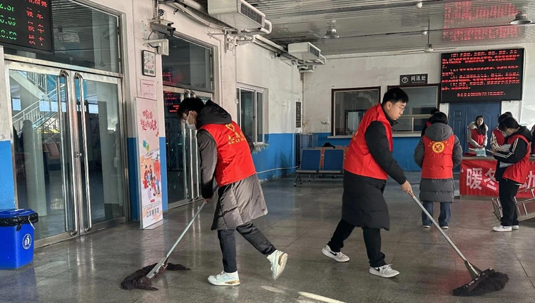 河北东光：温情暖冬 志愿同行