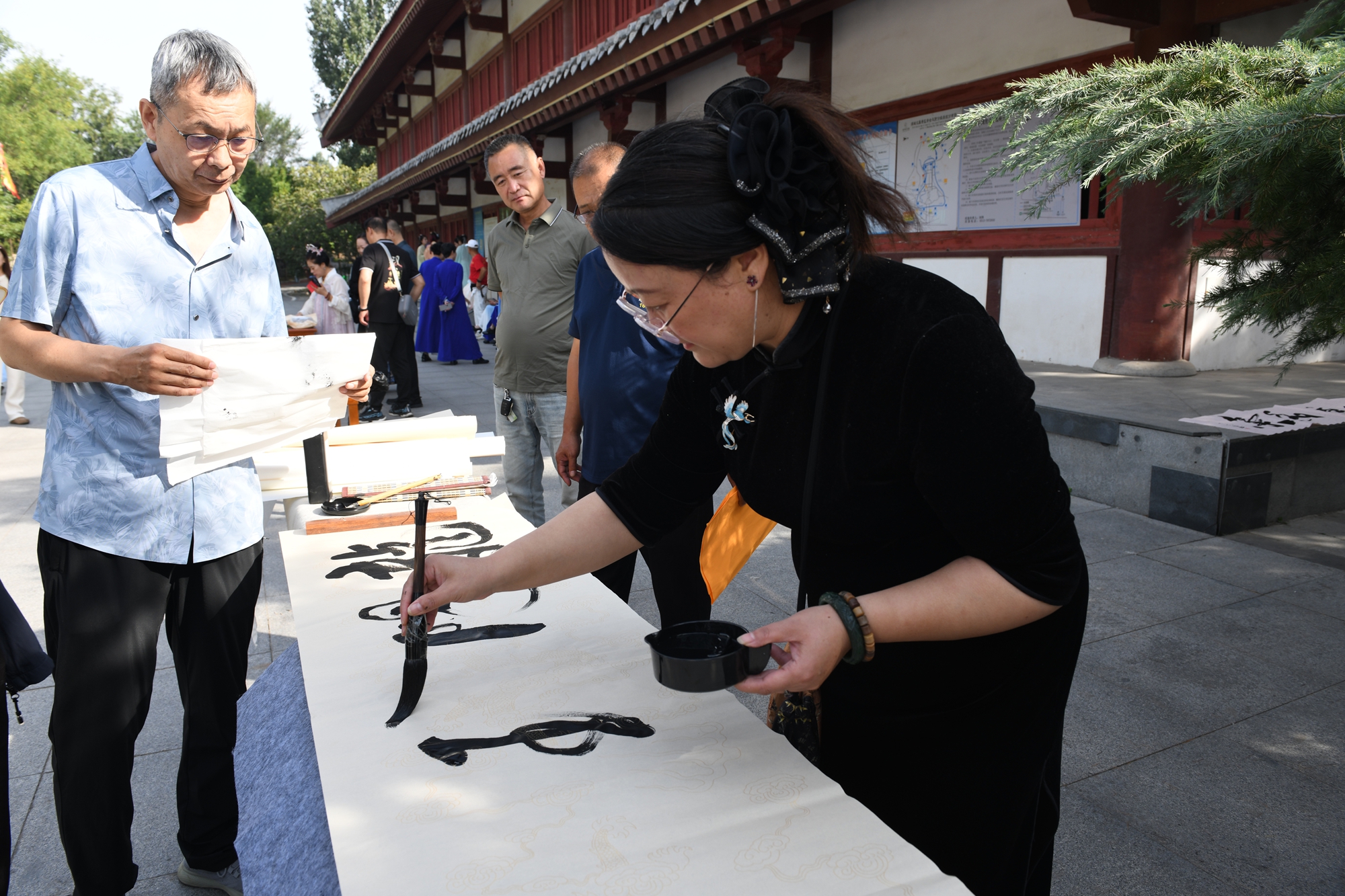保定市满城区委巡察组深耕文化沃土 让汉墓汉风“活”起来_fororder_活动现场 摄影 范宇顺